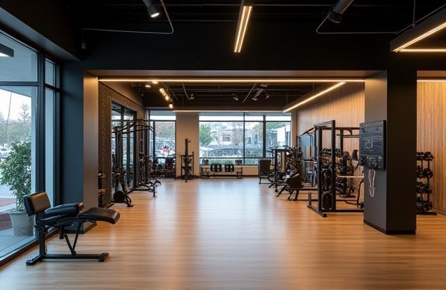 Exterior or interior image of the Elevation Fitness Solutions studio